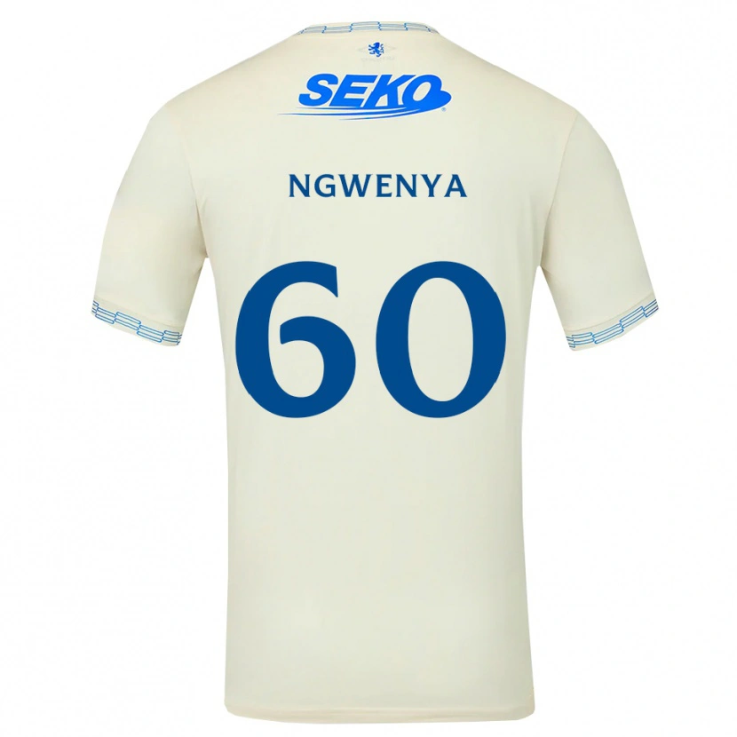 Danxen Heren Corey Ngwenya #60 Diepblauw Wit Uitshirt Uittenue 2026/27 T-Shirt