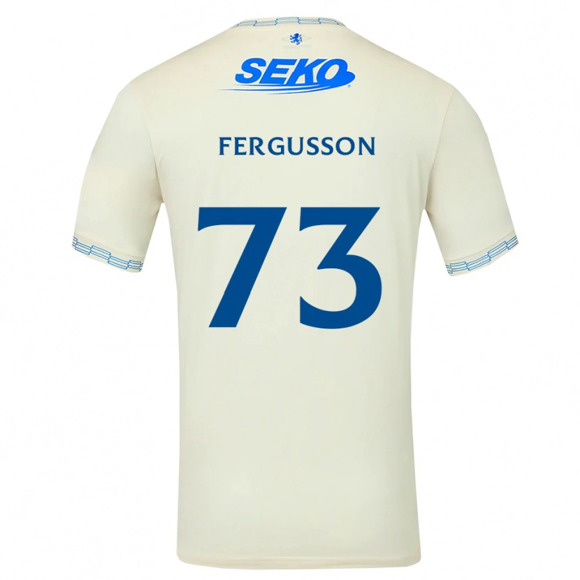 Danxen Heren Coben Fergusson #73 Diepblauw Wit Uitshirt Uittenue 2026/27 T-Shirt