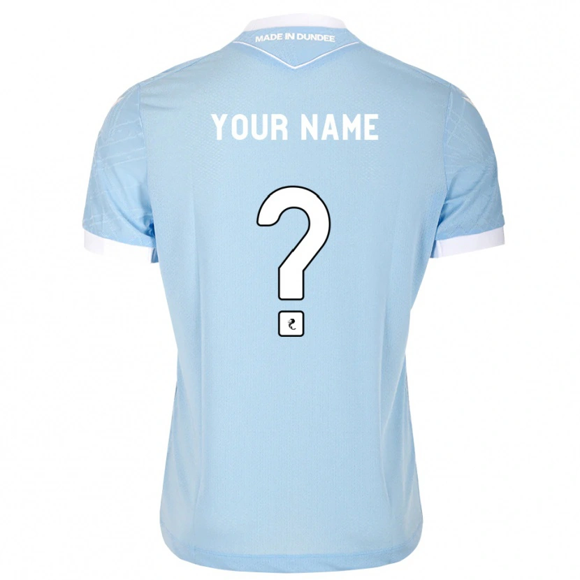 Danxen Heren Uw Naam #0 Lichthemelsblauw Wit Uitshirt Uittenue 2026/27 T-Shirt