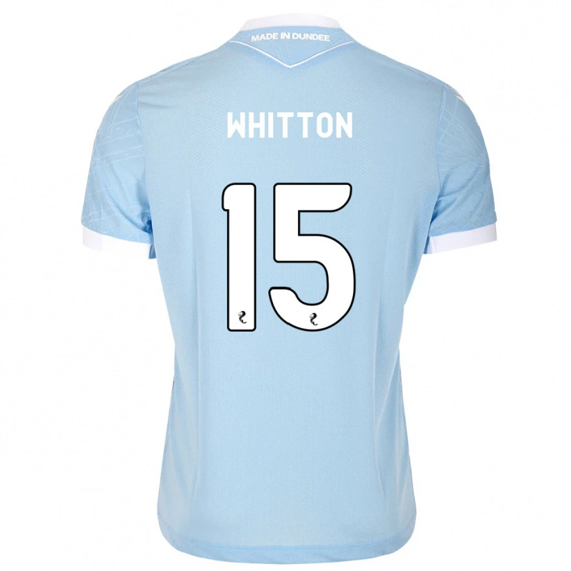 Danxen Heren Jamie Whitton #15 Lichthemelsblauw Wit Uitshirt Uittenue 2026/27 T-Shirt