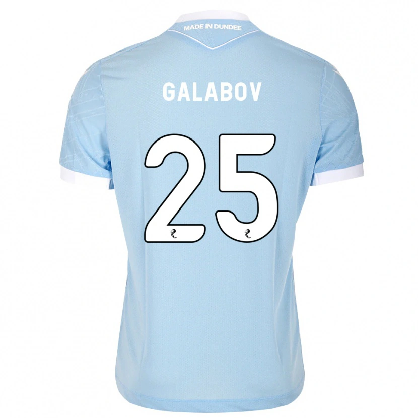 Danxen Heren Plamen Galabov #25 Lichthemelsblauw Wit Uitshirt Uittenue 2026/27 T-Shirt