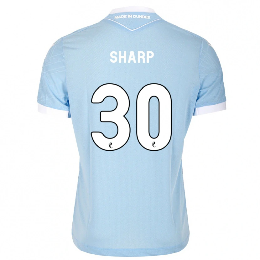Danxen Heren Harry Sharp #30 Lichthemelsblauw Wit Uitshirt Uittenue 2026/27 T-Shirt