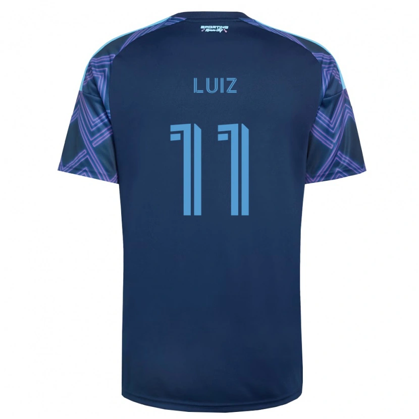 Danxen Heren André Luiz #11 Koninklijk Blauw Paars Uitshirt Uittenue 2026/27 T-Shirt
