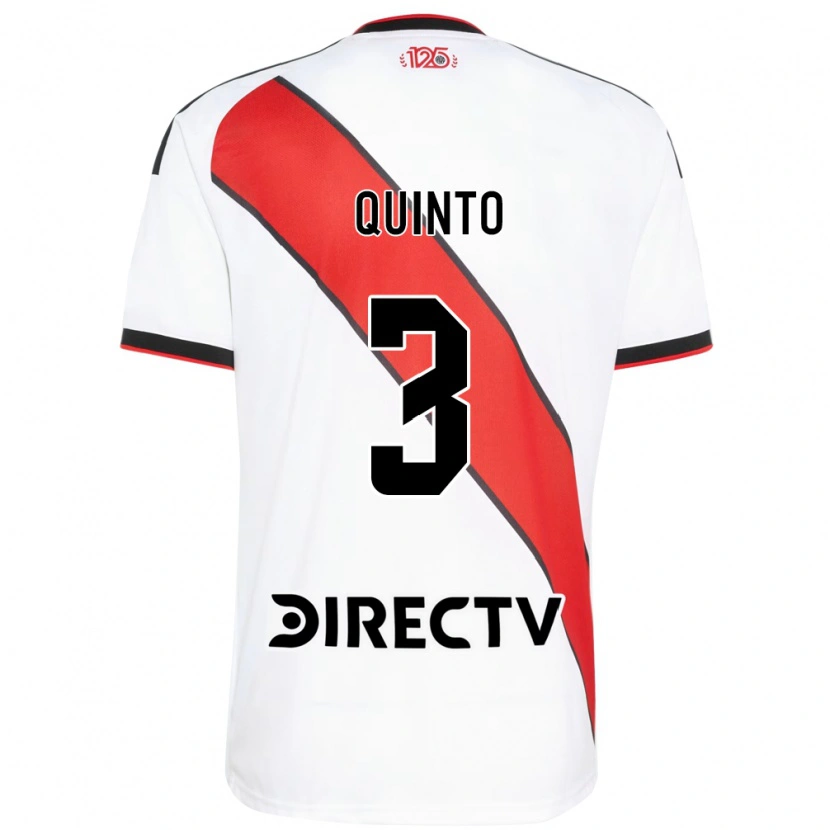 Danxen Dames Eyder Quinto #3 Rood Wit Zwart Thuisshirt Thuistenue 2026/27 T-Shirt