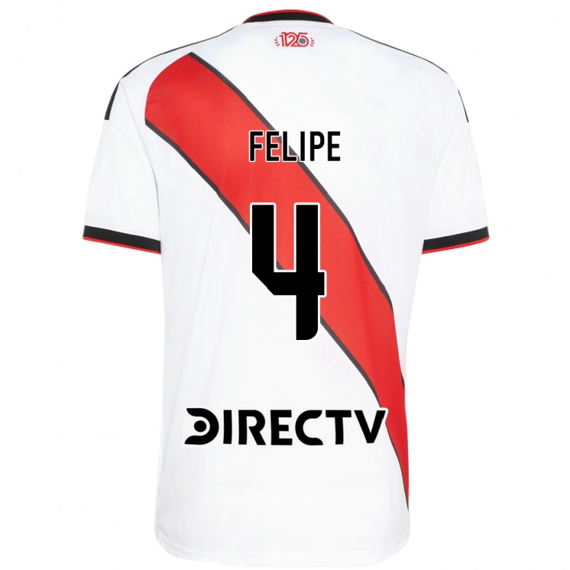 Danxen Dames Carina Felipe Silva #4 Rood Wit Zwart Thuisshirt Thuistenue 2026/27 T-Shirt