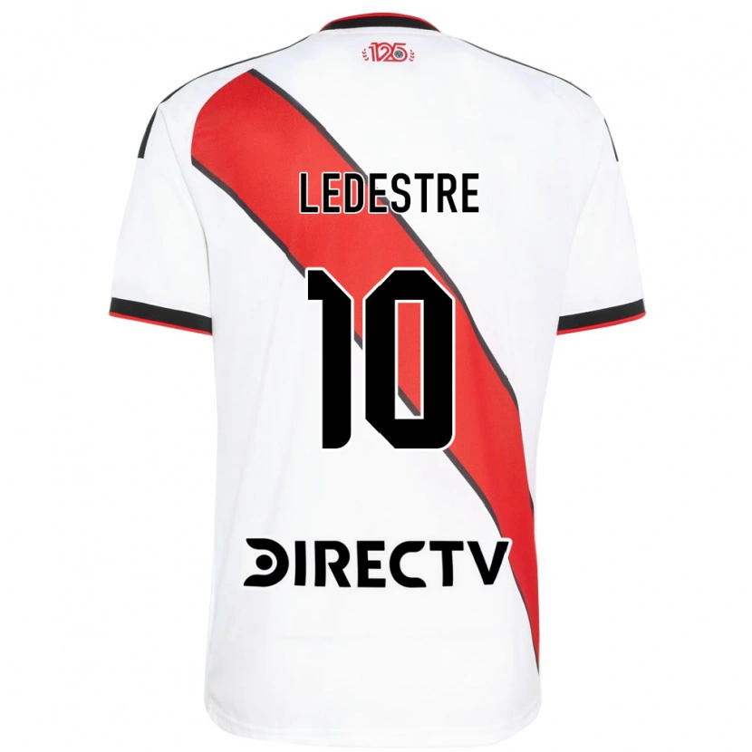 Danxen Dames Gianfranco Ledestre #10 Rood Wit Zwart Thuisshirt Thuistenue 2026/27 T-Shirt
