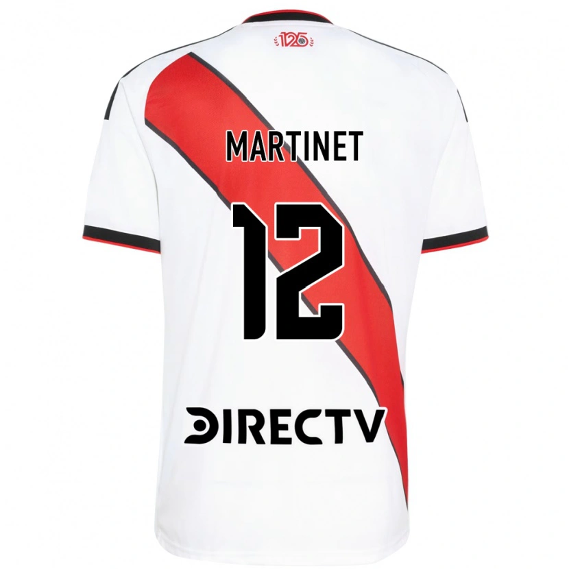 Danxen Dames Jeremías Martinet #12 Rood Wit Zwart Thuisshirt Thuistenue 2026/27 T-Shirt
