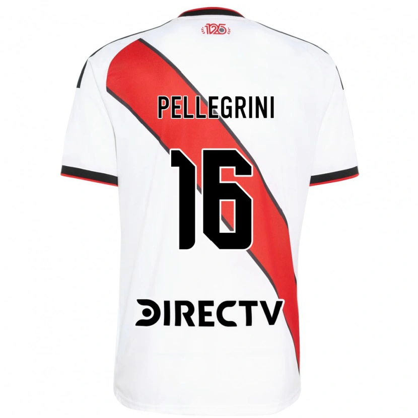 Danxen Dames Thiago Pellegrini #16 Rood Wit Zwart Thuisshirt Thuistenue 2026/27 T-Shirt