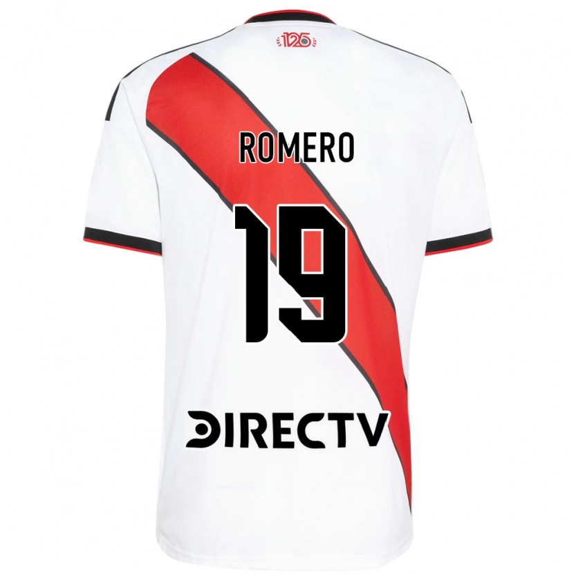 Danxen Dames Braian Romero #19 Rood Wit Zwart Thuisshirt Thuistenue 2026/27 T-Shirt