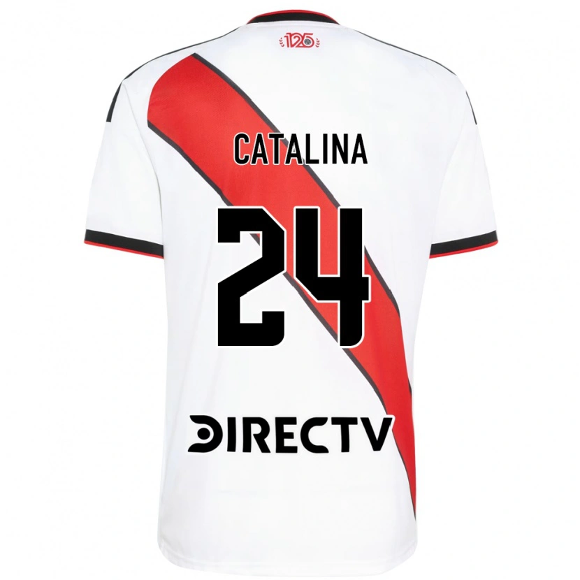 Danxen Dames Catalina Julia Primo #24 Rood Wit Zwart Thuisshirt Thuistenue 2026/27 T-Shirt