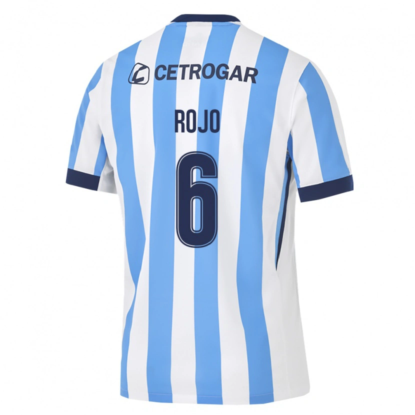Danxen Dames Marcos Rojo #6 Lichtblauw Wit Zwart Thuisshirt Thuistenue 2026/27 T-Shirt