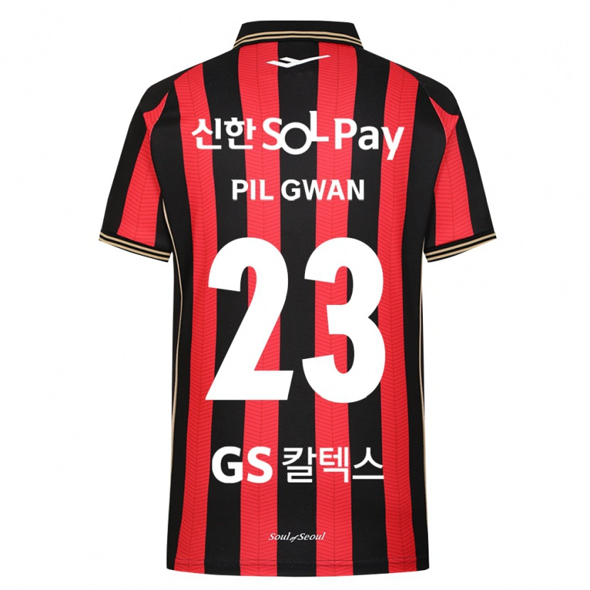 Danxen Dames Pil-Gwan Ko #23 Rood Wit Zwart Thuisshirt Thuistenue 2026/27 T-Shirt