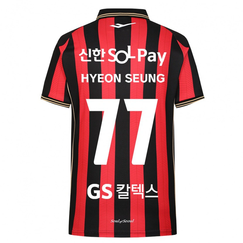 Danxen Dames Hyeon-Seung Lee #77 Rood Wit Zwart Thuisshirt Thuistenue 2026/27 T-Shirt