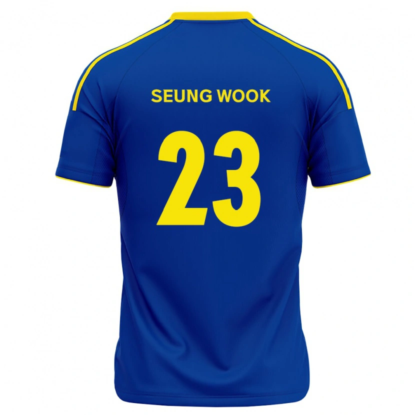 Danxen Dames Seung-Wook Seo #23 Koninklijk Blauw Geel Thuisshirt Thuistenue 2026/27 T-Shirt