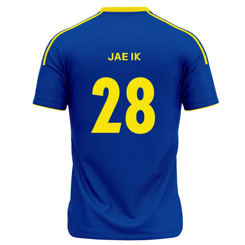 Danxen Dames Jae-Ik Lee #28 Koninklijk Blauw Geel Thuisshirt Thuistenue 2026/27 T-Shirt