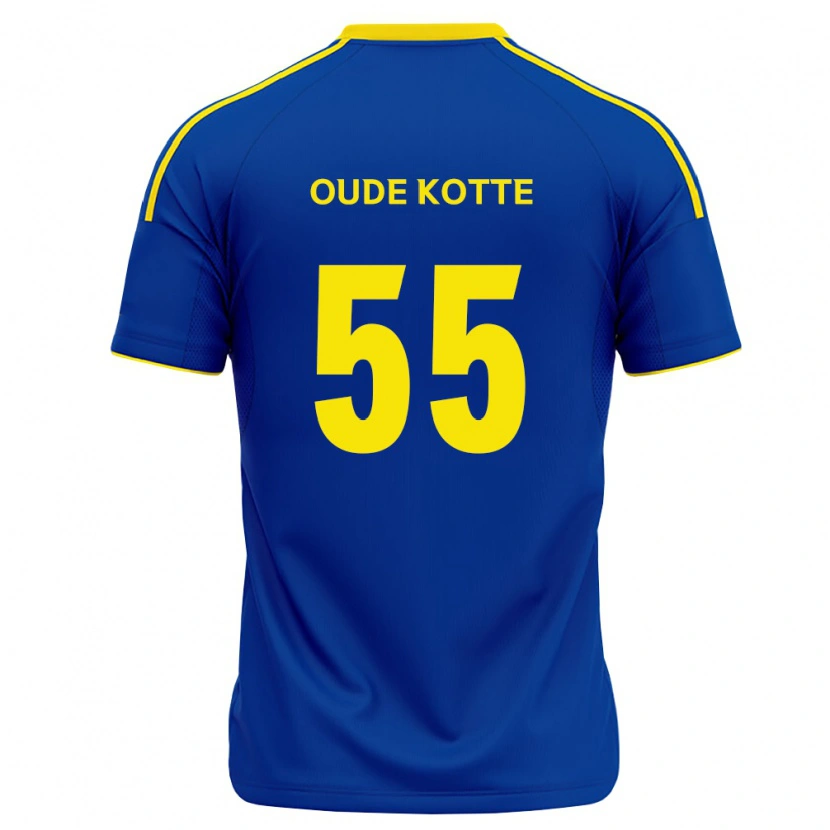 Danxen Dames Thomas Oude Kotte #55 Koninklijk Blauw Geel Thuisshirt Thuistenue 2026/27 T-Shirt