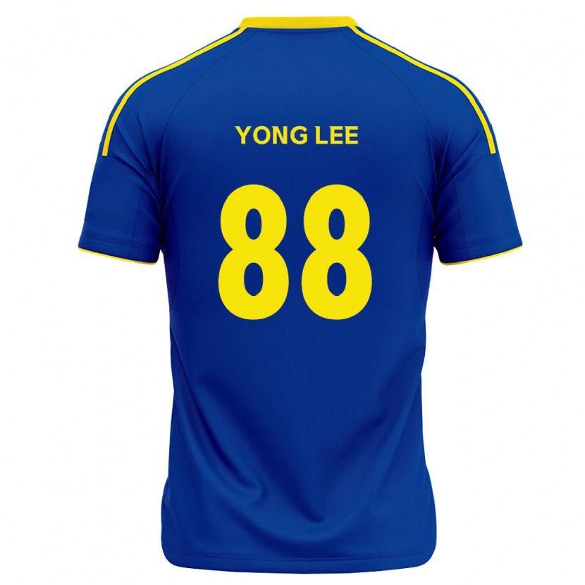 Danxen Dames Yong Lee #88 Koninklijk Blauw Geel Thuisshirt Thuistenue 2026/27 T-Shirt