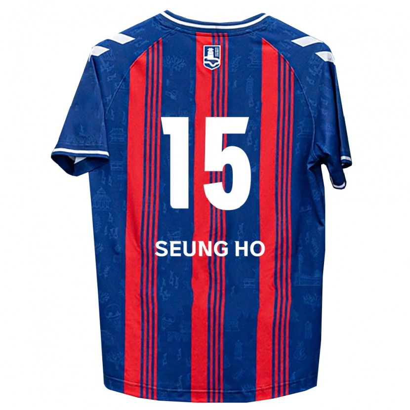 Danxen Dames Seung-Ho Cho #15 Blauw Rood Wit Thuisshirt Thuistenue 2026/27 T-Shirt