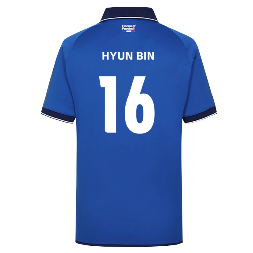 Danxen Dames Hyun-Bin Park #16 Koninklijk Blauw Wit Rood Thuisshirt Thuistenue 2026/27 T-Shirt