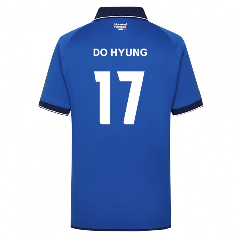 Danxen Dames Do-Hyung Ko #17 Koninklijk Blauw Wit Rood Thuisshirt Thuistenue 2026/27 T-Shirt
