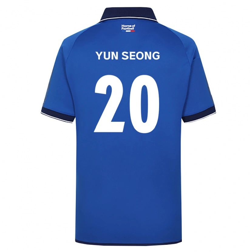 Danxen Dames Yun-Seong Jo #20 Koninklijk Blauw Wit Rood Thuisshirt Thuistenue 2026/27 T-Shirt