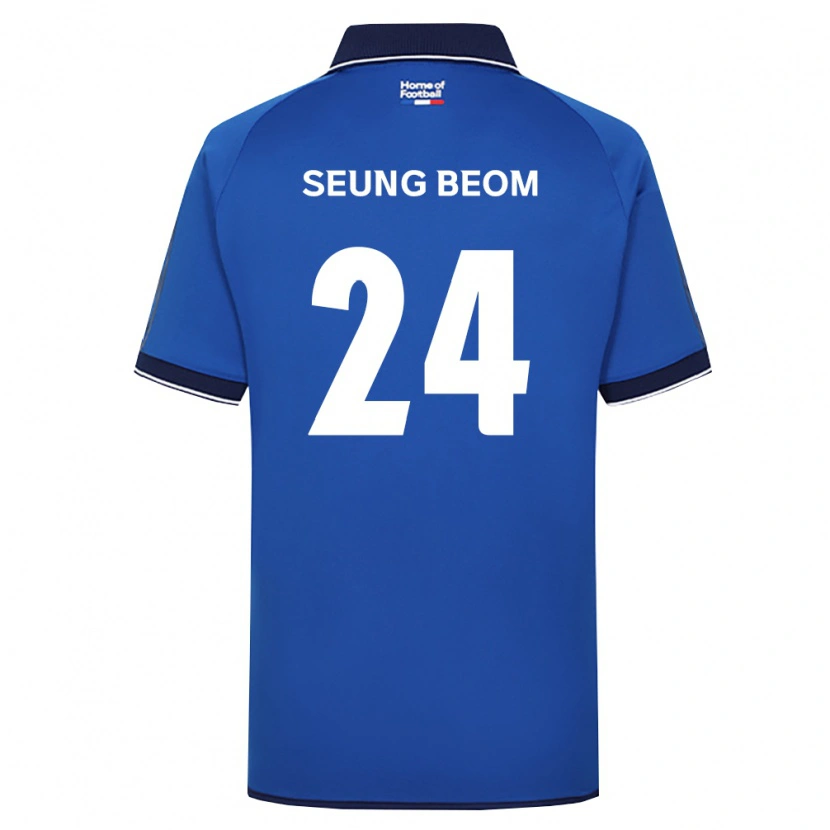 Danxen Dames Seung-Beom Ko #24 Koninklijk Blauw Wit Rood Thuisshirt Thuistenue 2026/27 T-Shirt