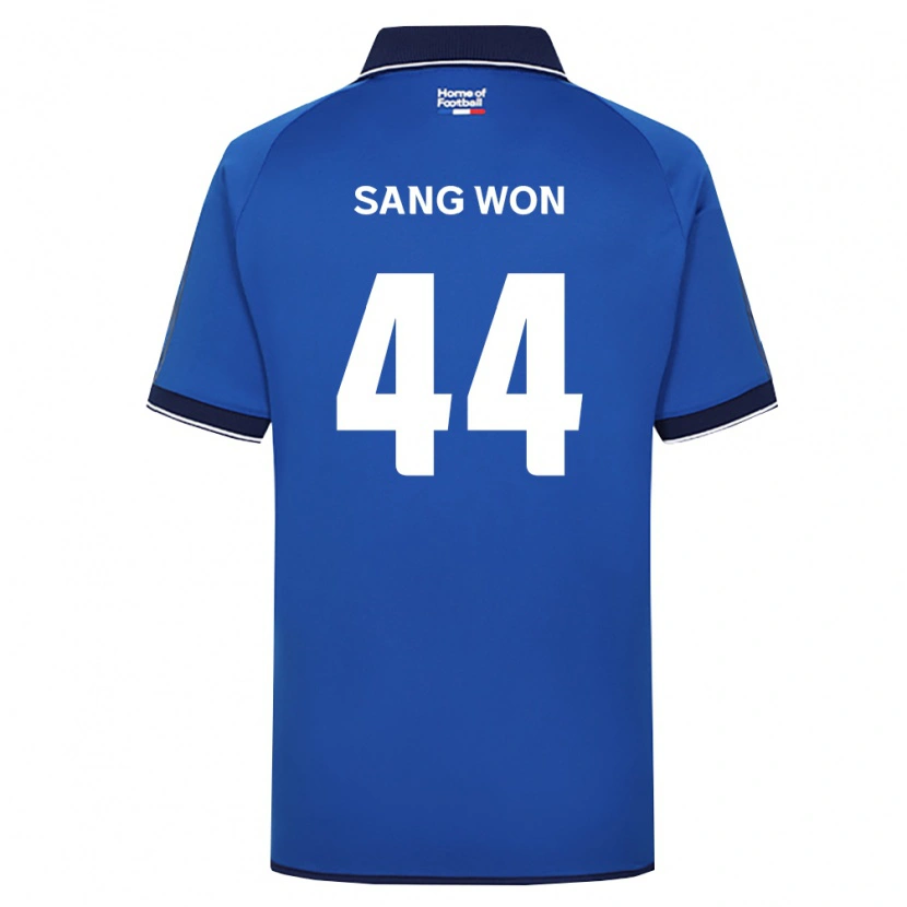 Danxen Dames Sang-Won Hong #44 Koninklijk Blauw Wit Rood Thuisshirt Thuistenue 2026/27 T-Shirt