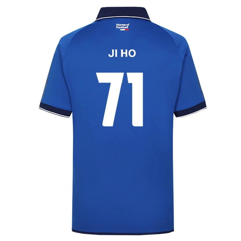 Danxen Dames Ji-Ho Kim #71 Koninklijk Blauw Wit Rood Thuisshirt Thuistenue 2026/27 T-Shirt