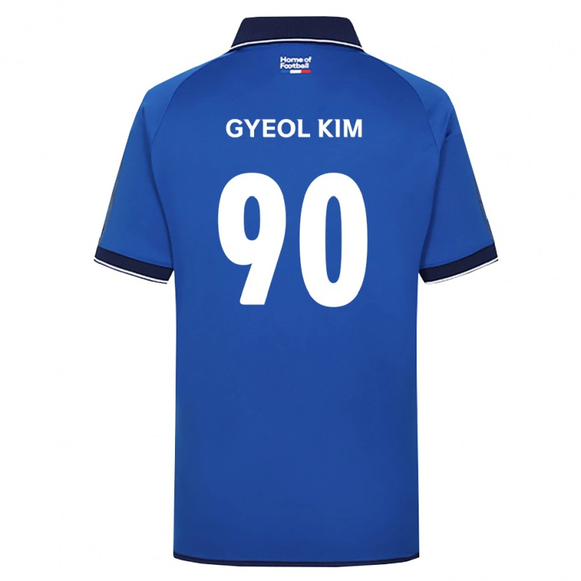 Danxen Dames Gyeol Kim #90 Koninklijk Blauw Wit Rood Thuisshirt Thuistenue 2026/27 T-Shirt