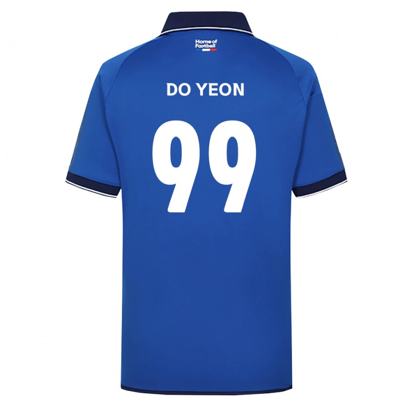 Danxen Dames Do-Yeon Kim #99 Koninklijk Blauw Wit Rood Thuisshirt Thuistenue 2026/27 T-Shirt