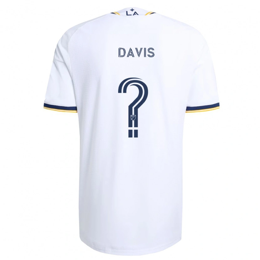 Danxen Dames Sean Davis #0 Blauw Geel En Wit Thuisshirt Thuistenue 2026/27 T-Shirt