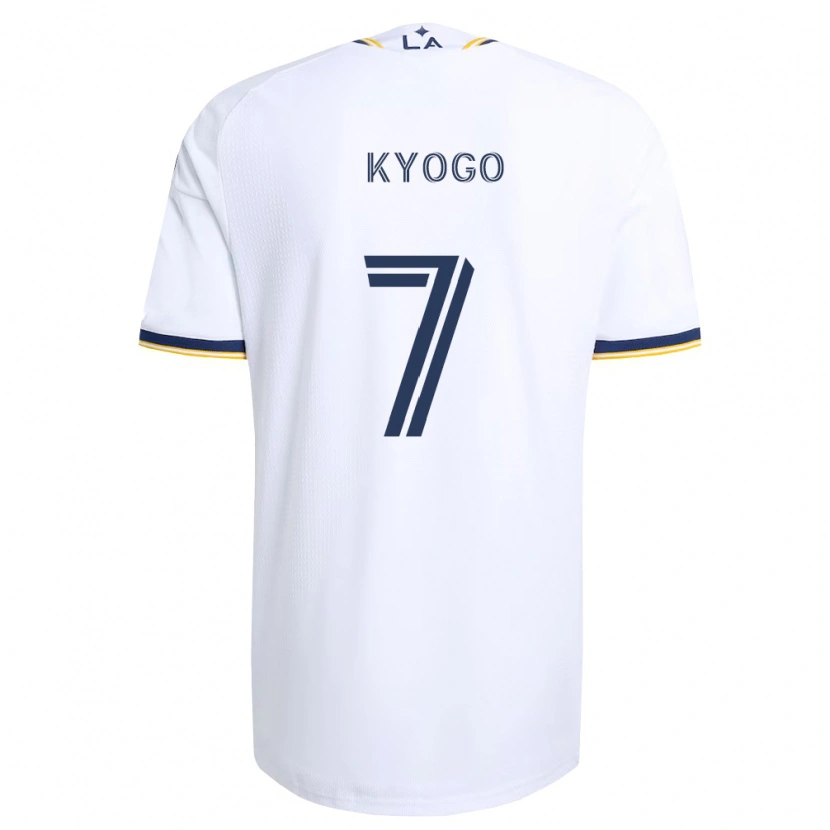 Danxen Dames Kyogo Furuhashi #7 Blauw Geel En Wit Thuisshirt Thuistenue 2026/27 T-Shirt