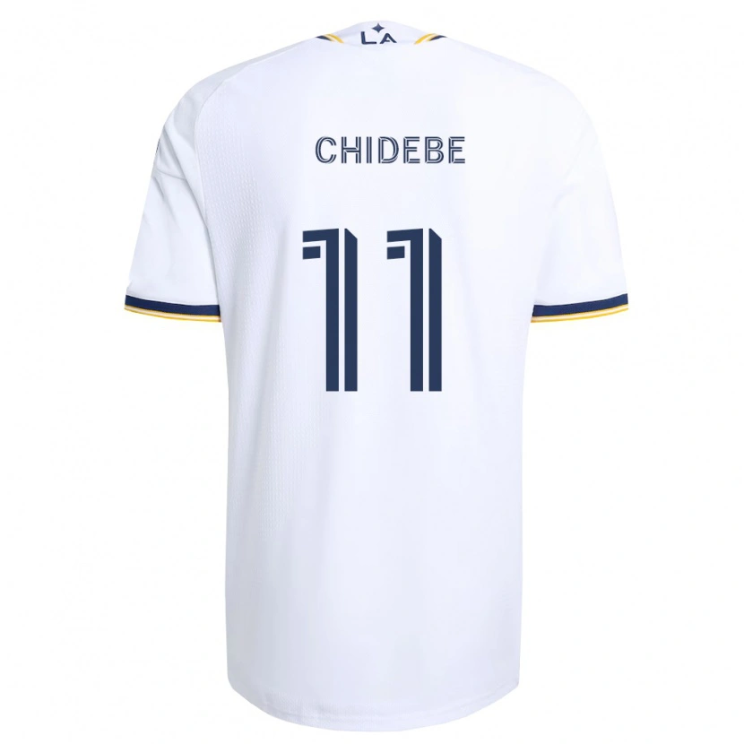 Danxen Dames Ikenna Chidebe #11 Blauw Geel En Wit Thuisshirt Thuistenue 2026/27 T-Shirt