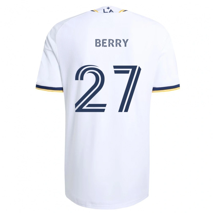 Danxen Dames Miguel Berry #27 Blauw Geel En Wit Thuisshirt Thuistenue 2026/27 T-Shirt