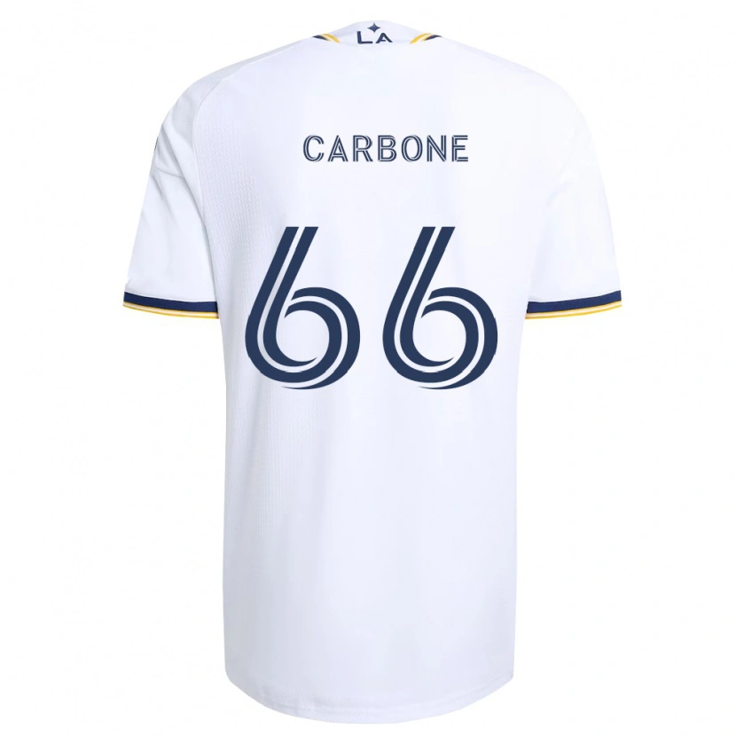 Danxen Dames Matteo Carbone #66 Blauw Geel En Wit Thuisshirt Thuistenue 2026/27 T-Shirt