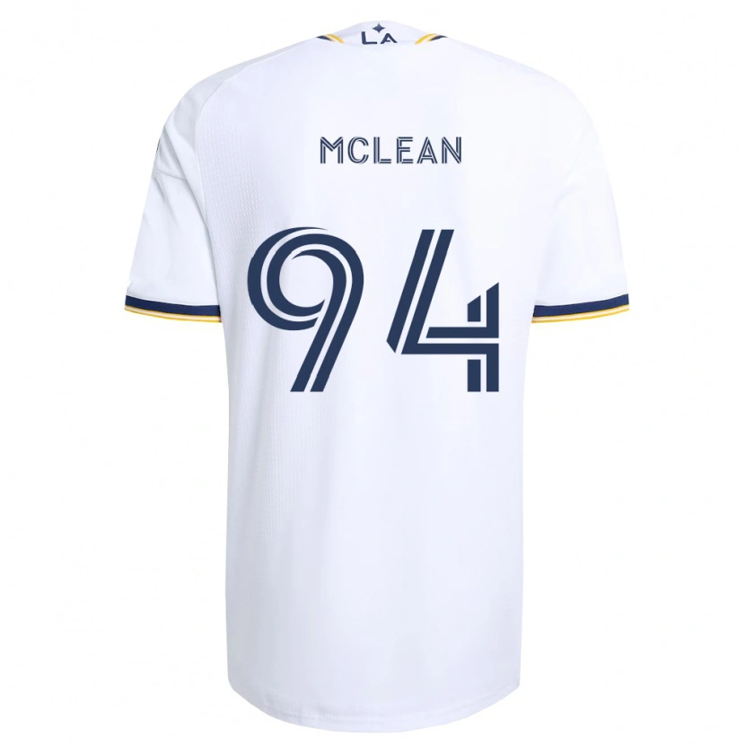 Danxen Dames Mateo Mclean #94 Blauw Geel En Wit Thuisshirt Thuistenue 2026/27 T-Shirt