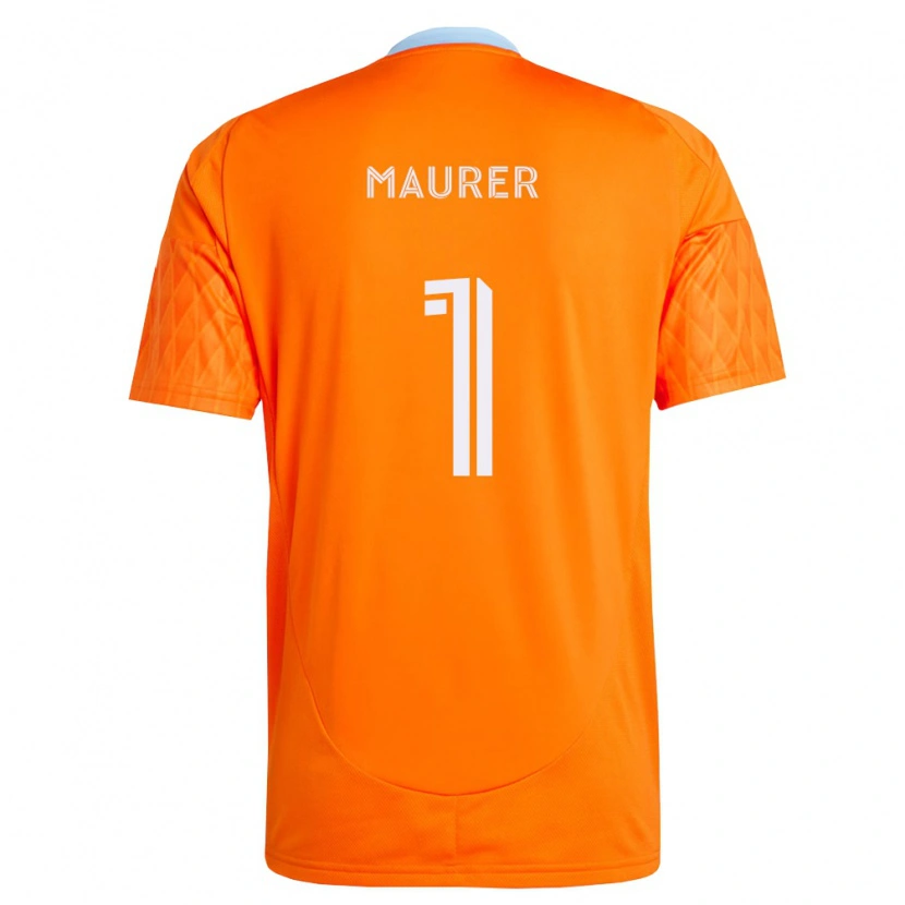Danxen Dames Jimmy Maurer #1 Oranje Wit Thuisshirt Thuistenue 2026/27 T-Shirt
