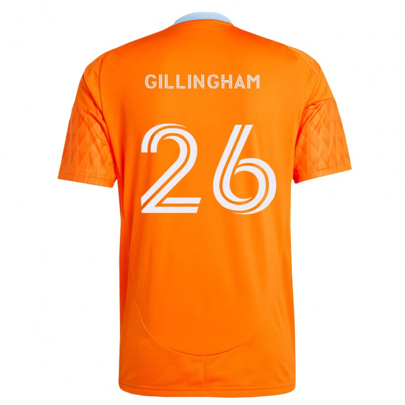 Danxen Dames Blake Gillingham #26 Oranje Wit Thuisshirt Thuistenue 2026/27 T-Shirt