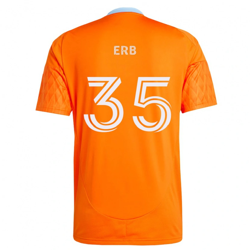 Danxen Dames Logan Erb #35 Oranje Wit Thuisshirt Thuistenue 2026/27 T-Shirt