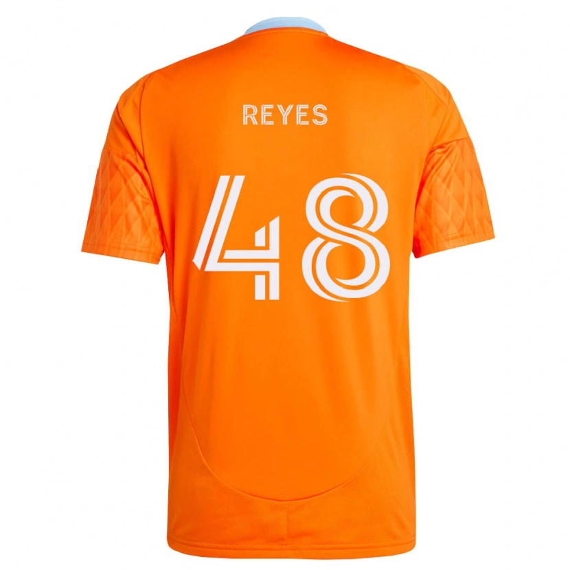 Danxen Dames Dylan Reyes #48 Oranje Wit Thuisshirt Thuistenue 2026/27 T-Shirt