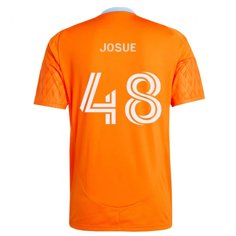 Danxen Dames Josué #48 Oranje Wit Thuisshirt Thuistenue 2026/27 T-Shirt
