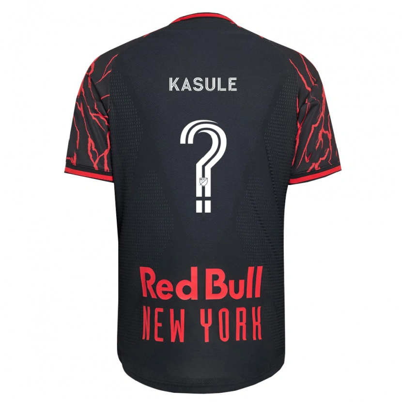 Danxen Dames Ibrahim Kasule #0 Rood Zwart Wit Thuisshirt Thuistenue 2026/27 T-Shirt