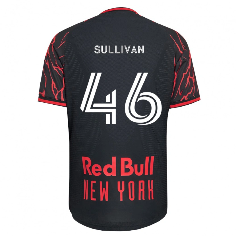 Danxen Dames Dylan Sullivan #46 Rood Zwart Wit Thuisshirt Thuistenue 2026/27 T-Shirt