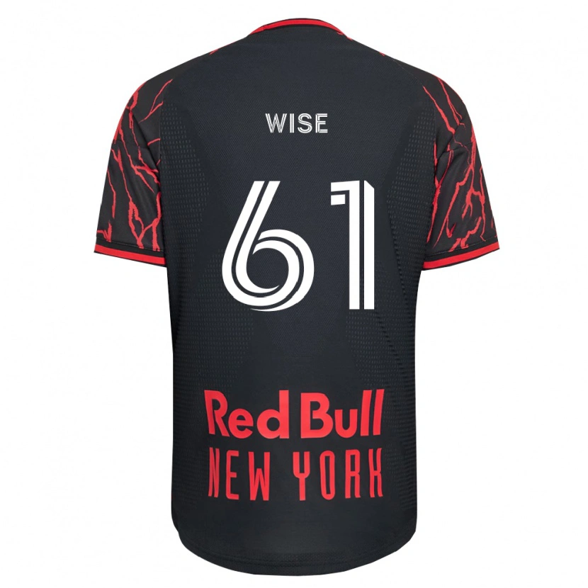 Danxen Dames Henry Wise #61 Rood Zwart Wit Thuisshirt Thuistenue 2026/27 T-Shirt