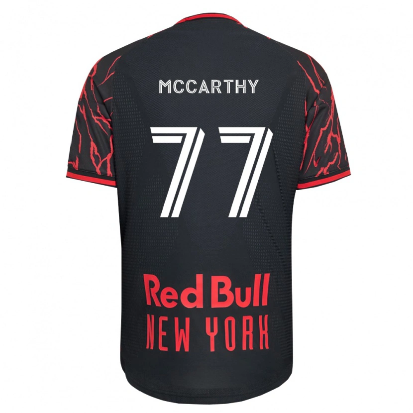 Danxen Dames John Mccarthy #77 Rood Zwart Wit Thuisshirt Thuistenue 2026/27 T-Shirt