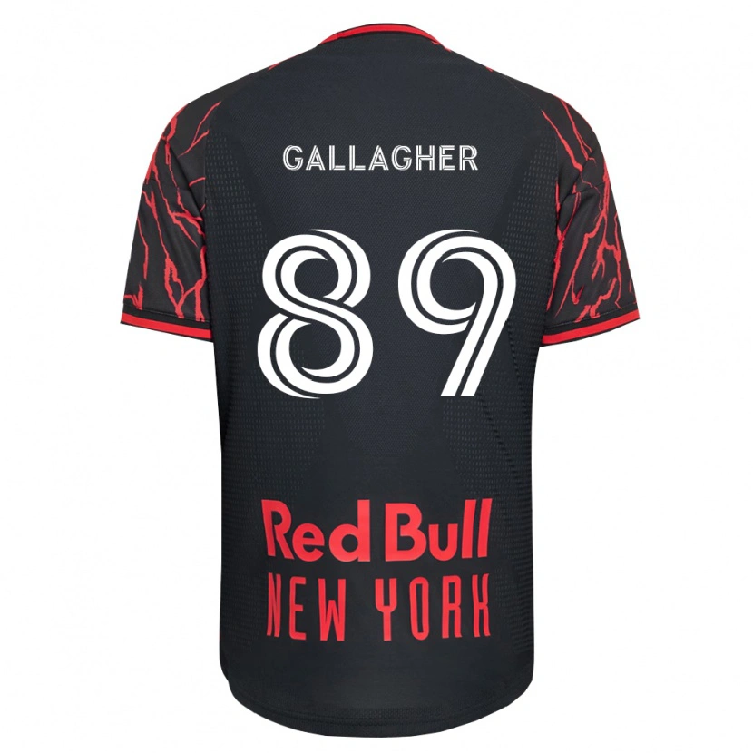 Danxen Dames Christian Gallagher #89 Rood Zwart Wit Thuisshirt Thuistenue 2026/27 T-Shirt