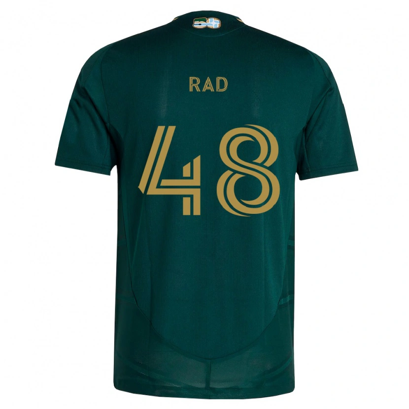 Danxen Dames Kaveh Rad #48 Donkergroen Bruin Thuisshirt Thuistenue 2026/27 T-Shirt