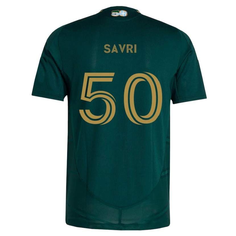 Danxen Dames Nolan Savri #50 Donkergroen Bruin Thuisshirt Thuistenue 2026/27 T-Shirt