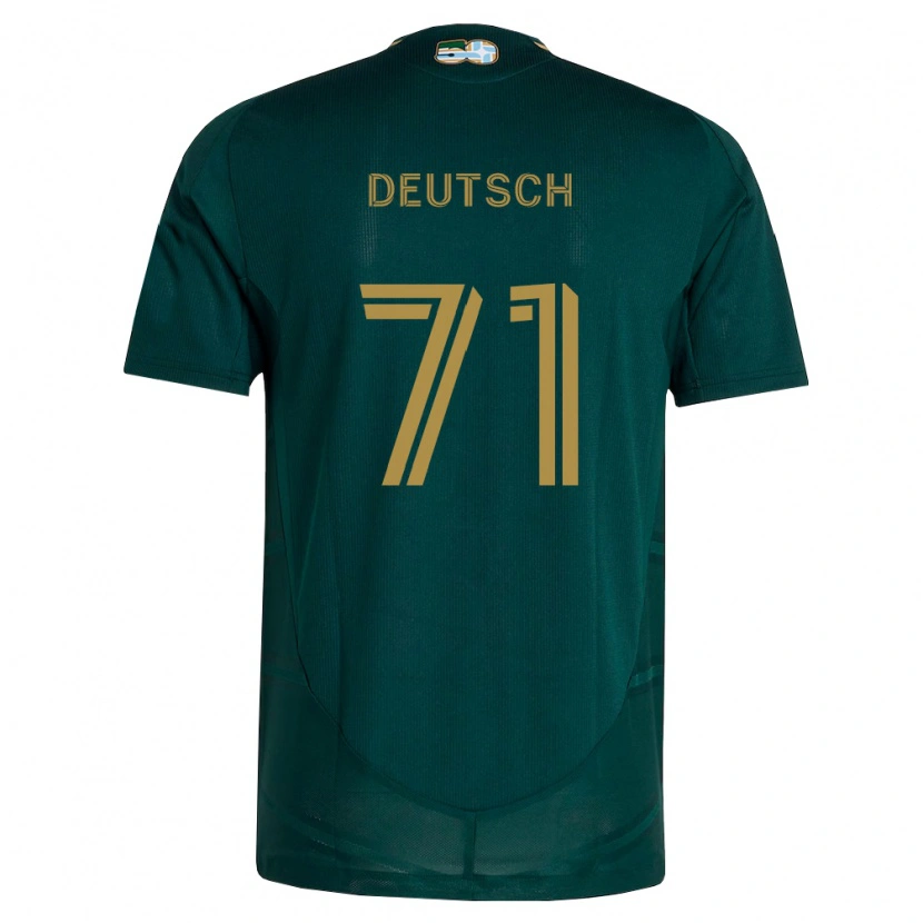Danxen Dames Maverick Deutsch #71 Donkergroen Bruin Thuisshirt Thuistenue 2026/27 T-Shirt