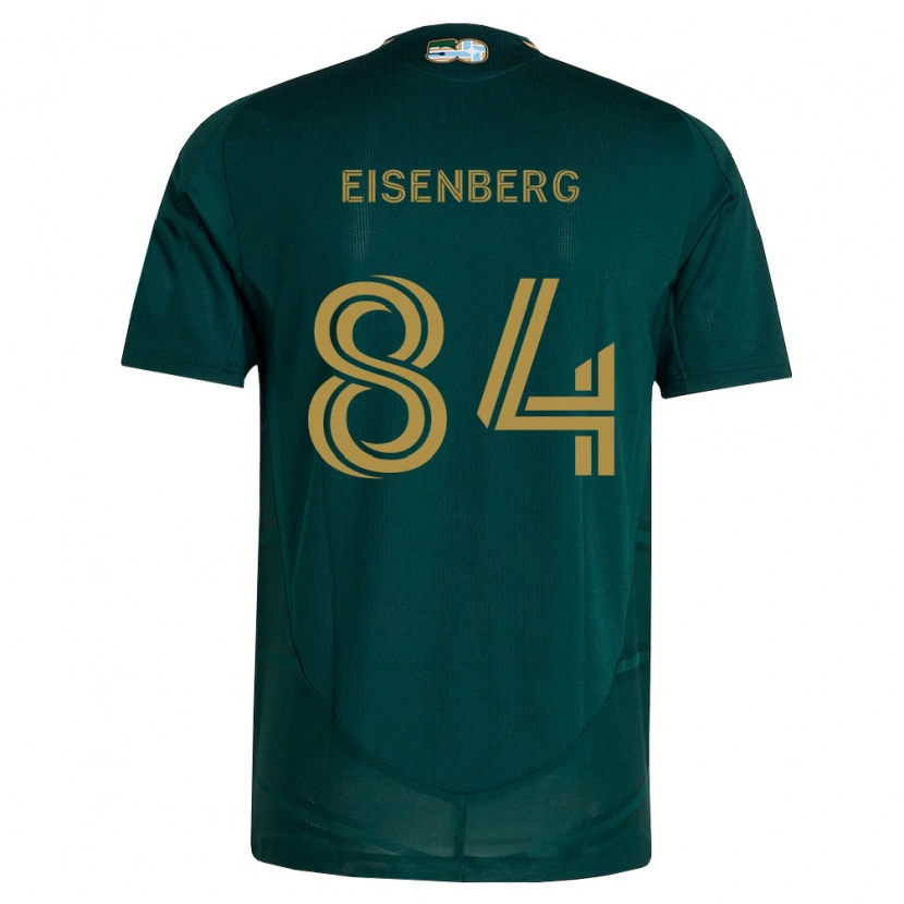 Danxen Dames Max Eisenberg #84 Donkergroen Bruin Thuisshirt Thuistenue 2026/27 T-Shirt